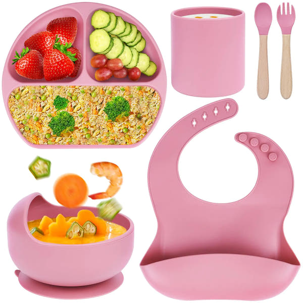 Silicone Baby Feeding Set