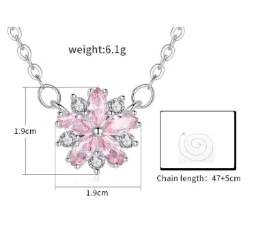 Zircon Wedding Jewelry Set for Women