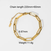 Stainless Steel Cuban Bracelet with Vintage Style for Women