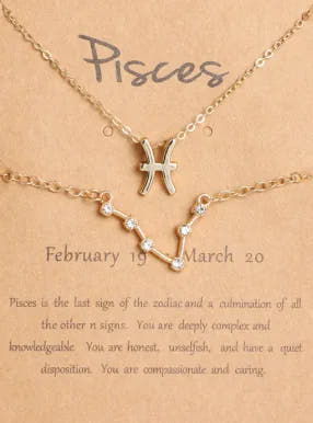 Zodiac Jewelry Set