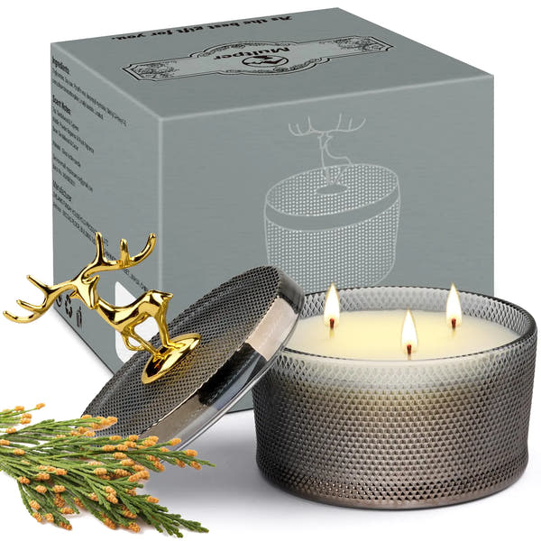 Natural Soy Wax Sandalwood Scented Candle